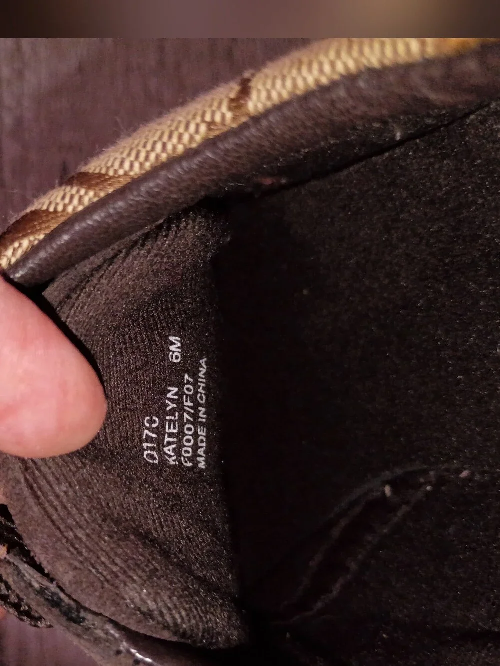 Coach Signature Canvas Sneaker in Brown/Beige